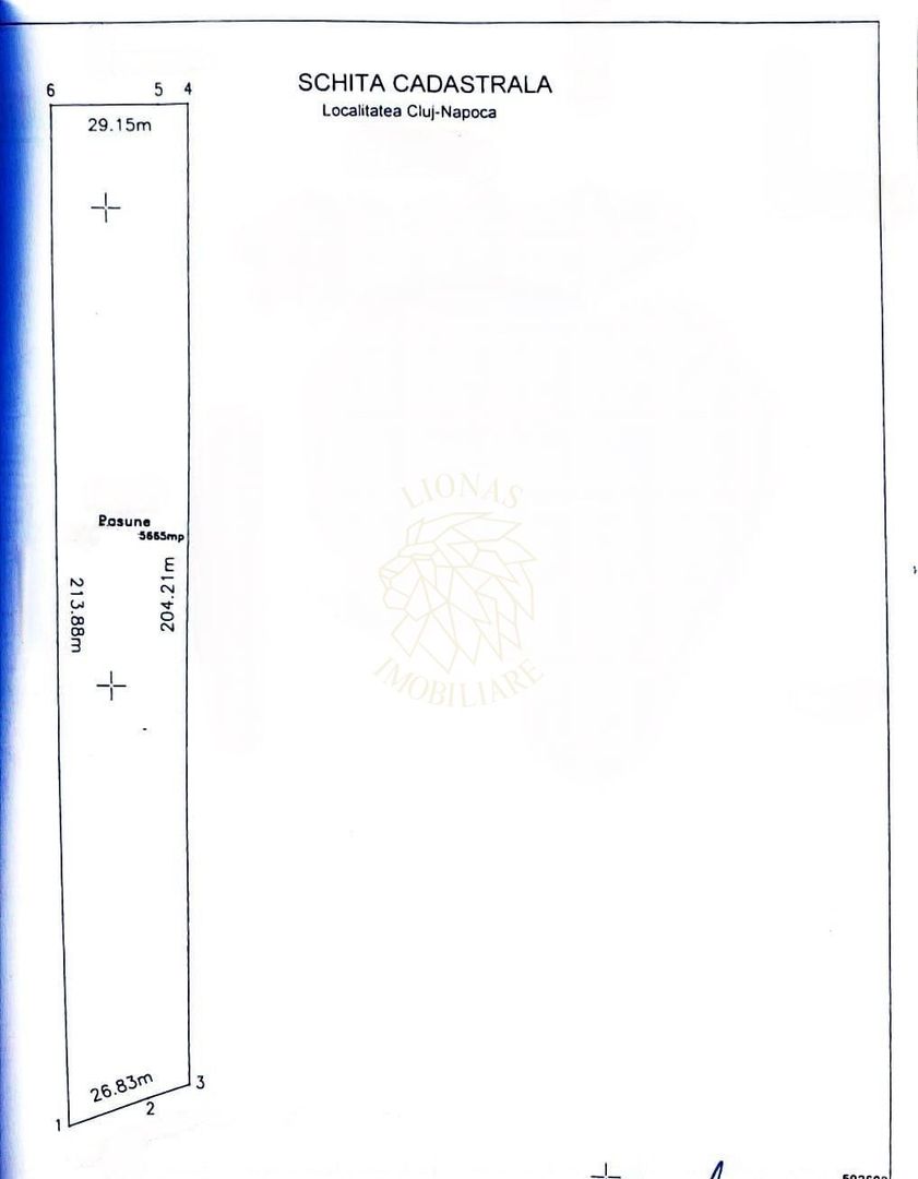 Teren Fanate, 3000 mp, Curent/fosa/fantana, Cluj, ideal investitie - Poză 6