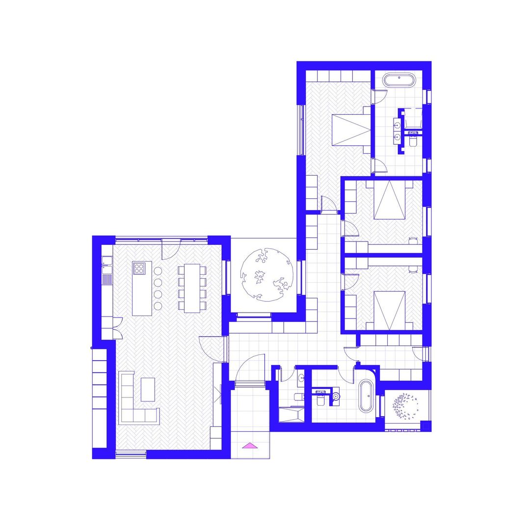 Vila de Lux Parter | Piscina | Arhitectura Deosebita | Finalizat - Schiță 7