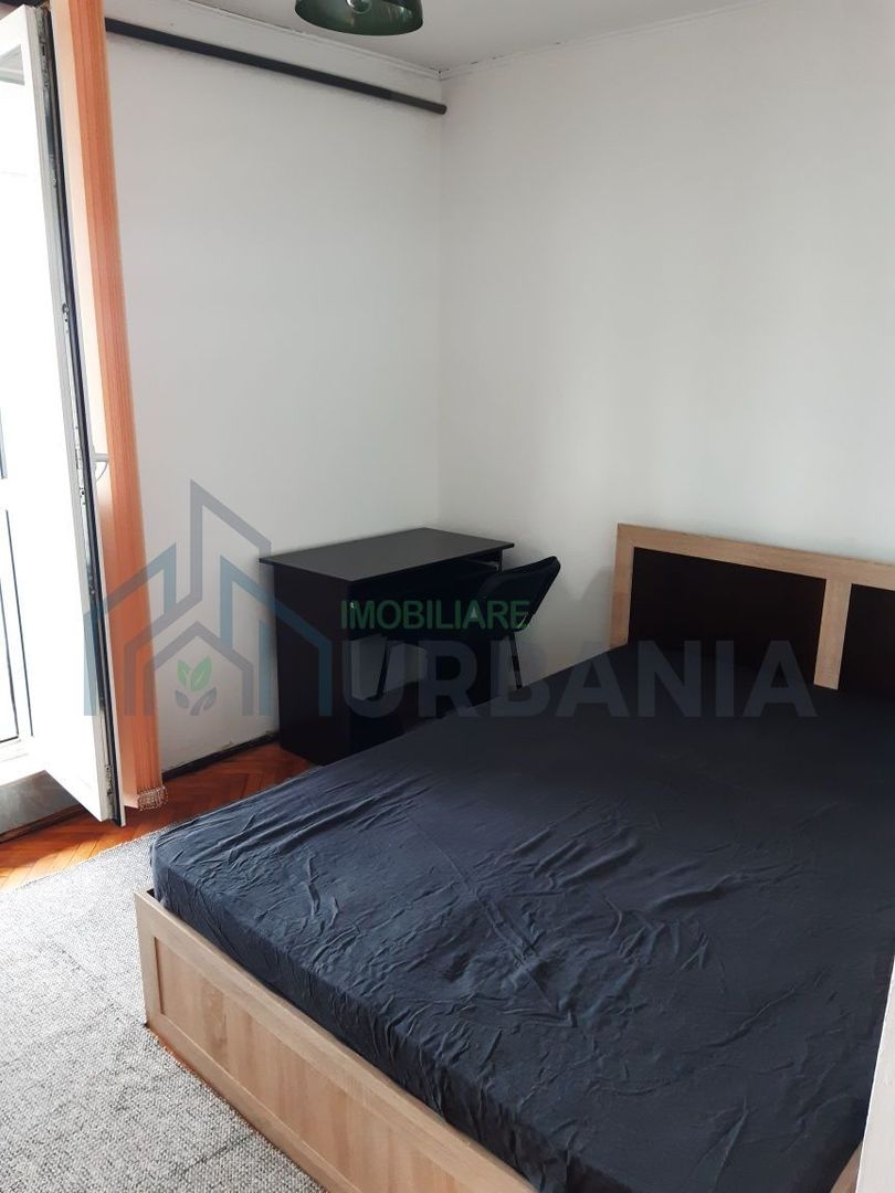 Apartament 2 camere de închiriat, Tătărași, la bulevard, mobilat, renovat, centrală termică, aer condiționat - Poză 4