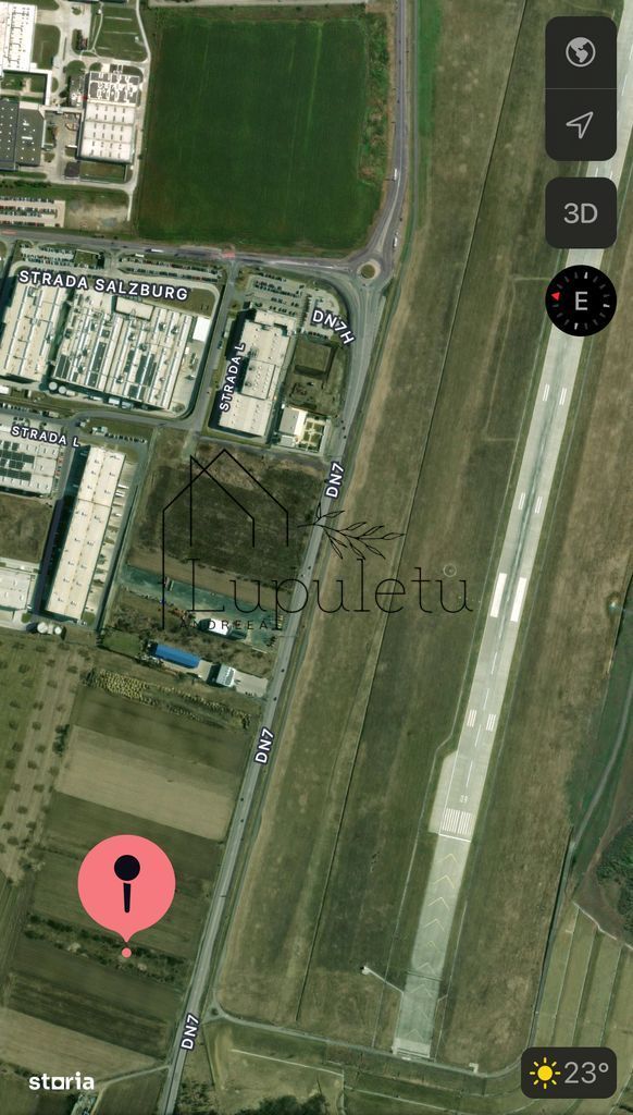 Teren Intravilan de Vânzare | 6.400 mp |  Zona Aeroport Sibiu - Poză 3