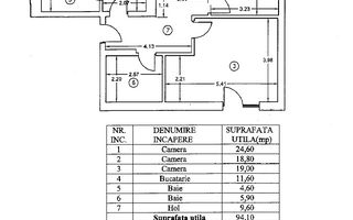 Apartament 3 camere, Bloc Nou, Finisaje la alegere, Colentina - Hortensiei - Schiță 16