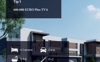 Vila Ultramoderna | 6 camere | Iancu Nicolae | Jolie Ville | - Schiță 5