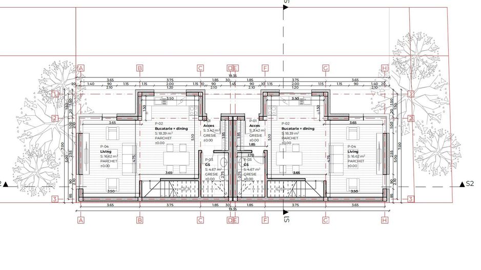 Duplex 4 camere Buna Ziua - Schiță 3