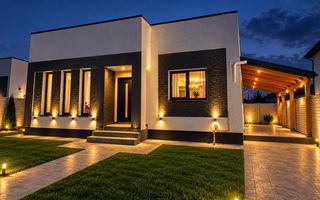 Casă individuală pe parter | 4 camere | Teren 350 mp | Terasă 15 mp | - Poză 1