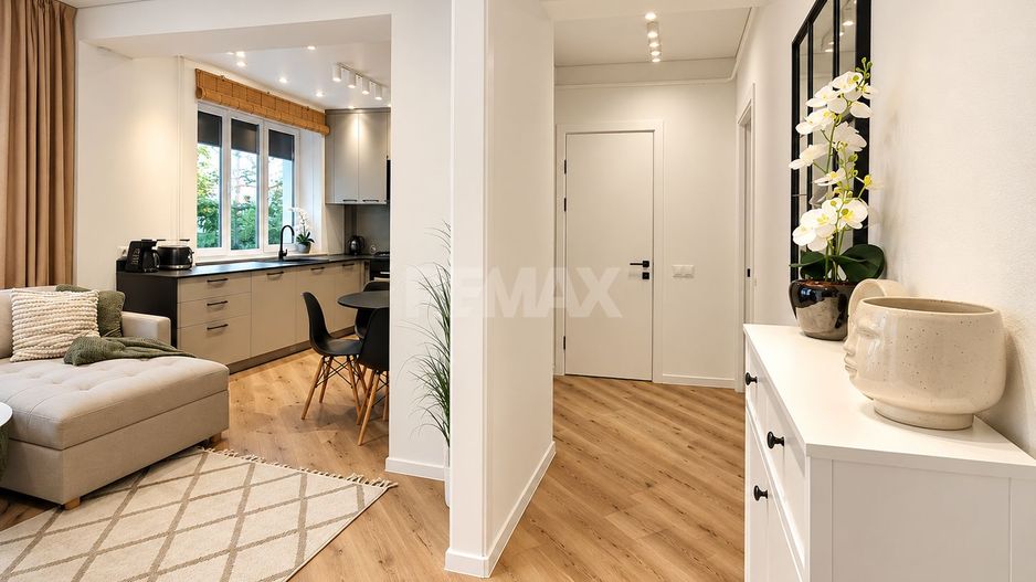 CHIRIE APARTAMENT CU 1 CAMERĂ + LIVING | 43,9 m² | RÂȘCANI - Poză 3