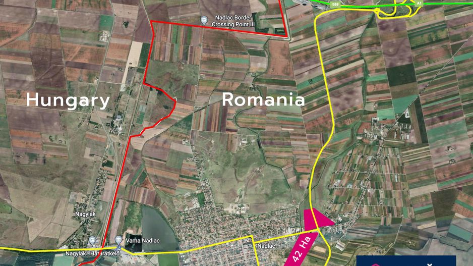 Teren industrial 42 ha Vama Nadlac - Poză 7