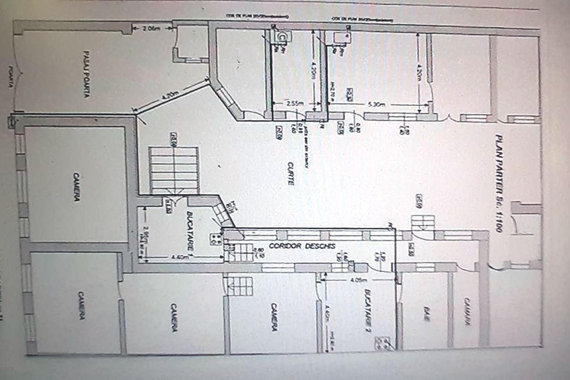 Proiect de clinică sau birouri în centru – casă cu demisol, de renovat - Poză 2
