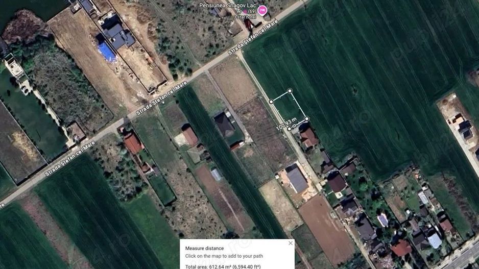Teren intravilan 614 mp Ciofliceni Snagov - Poză 1