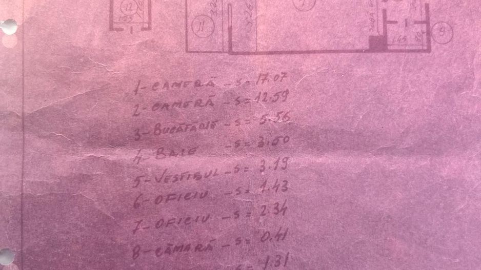 APARTAMENT 2 CAMERE | CENTRALA PROPRIE | FLOREASCA - Schiță 10