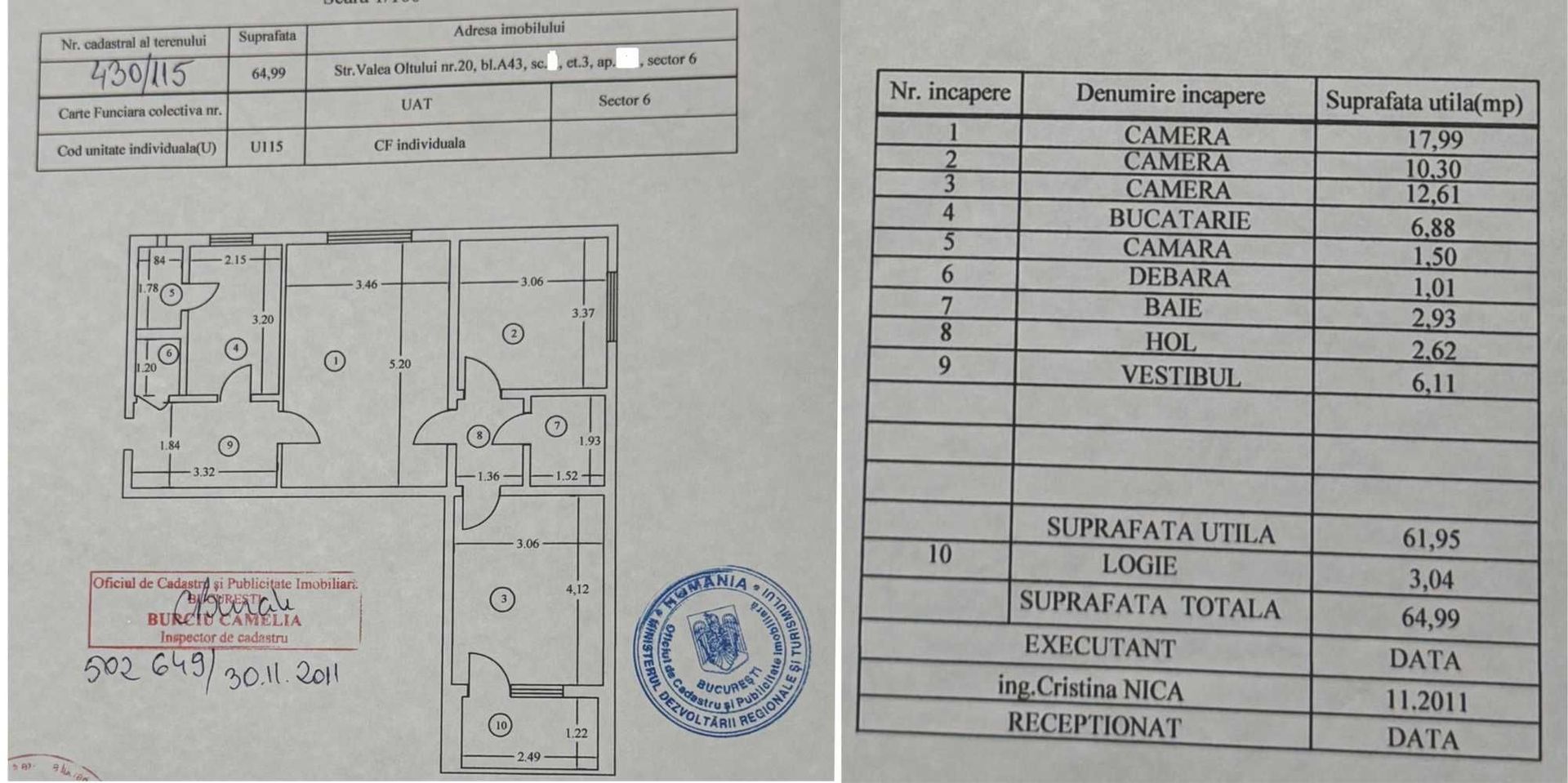 Vanzare Apartament 3 camere Dr Taberei - Valea Oltului- Metrou - Poză 7