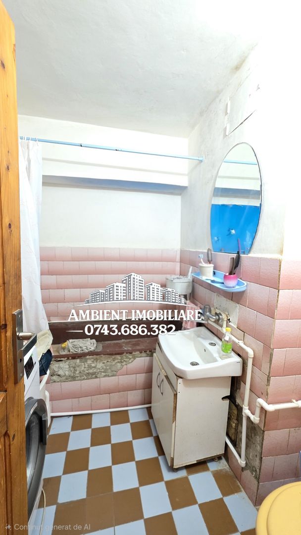 Apartament cu 2 camere, etaj 5, VASLUI - zona CRUCEA GĂRII; - Poză 7