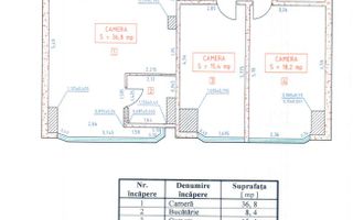 Apartament de 3 camere, 90mp, vedere urbană - Poză 4