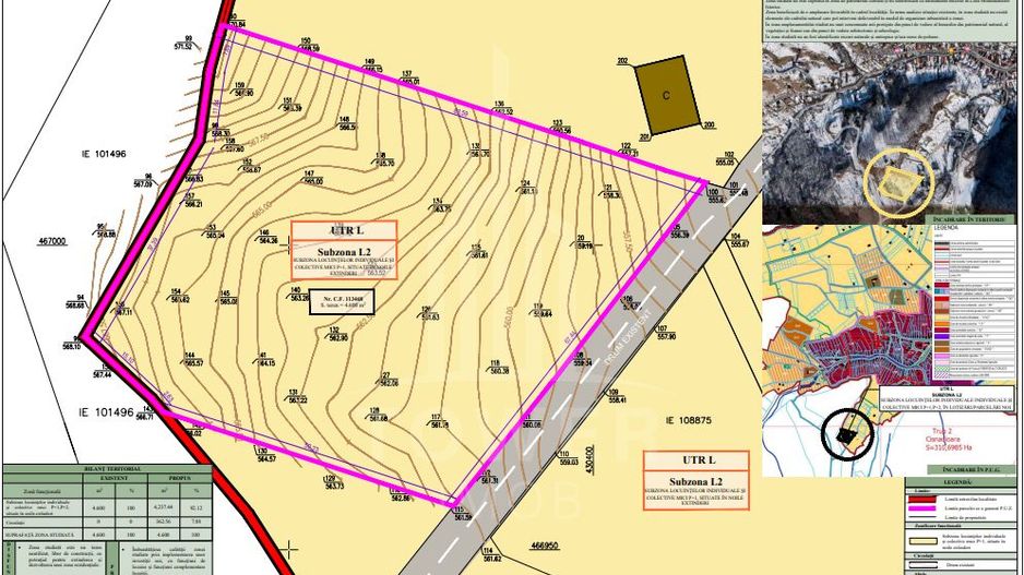 Teren intravilan 4600mp - 55 EUR/mp - EXCLUSIVITATE CISNADIOARA - COMISION 0% - Poză 4