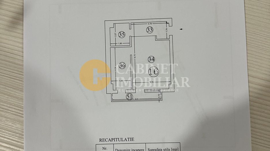 Apartament cu o camera, Kaufland Păcurari - Poză 6