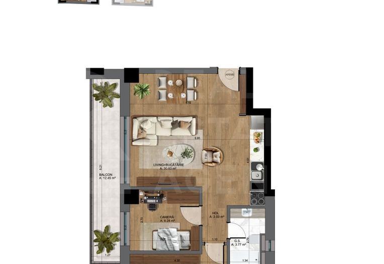 Vânzare, apartament, 3 camere, București - Poză 8