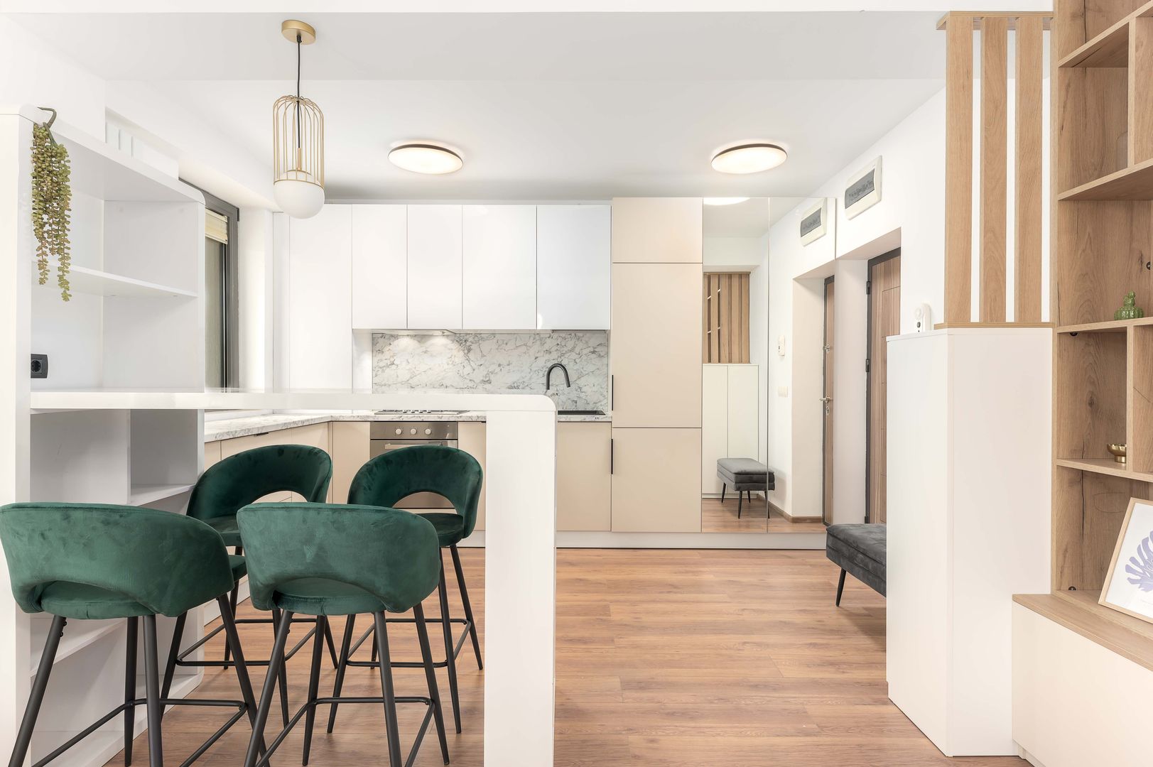 Apartament 2 camere studio cu terasă generoasă 50 mp prima inchiriere - Poză 3