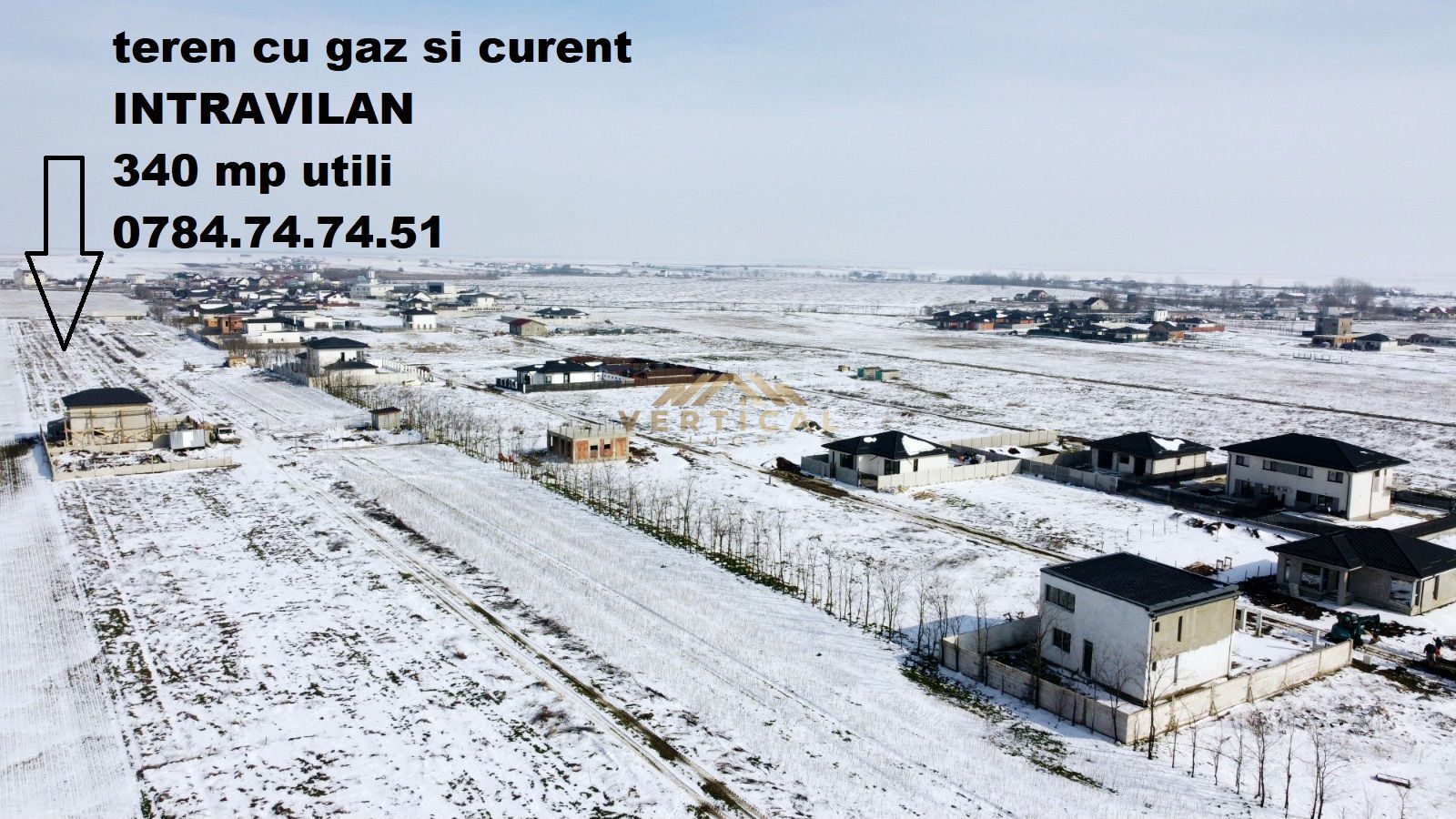 Teren cu gaz si curent | comuna Berceni - Poză 2