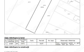 Teren 4971mp Lipovei - Poză 1
