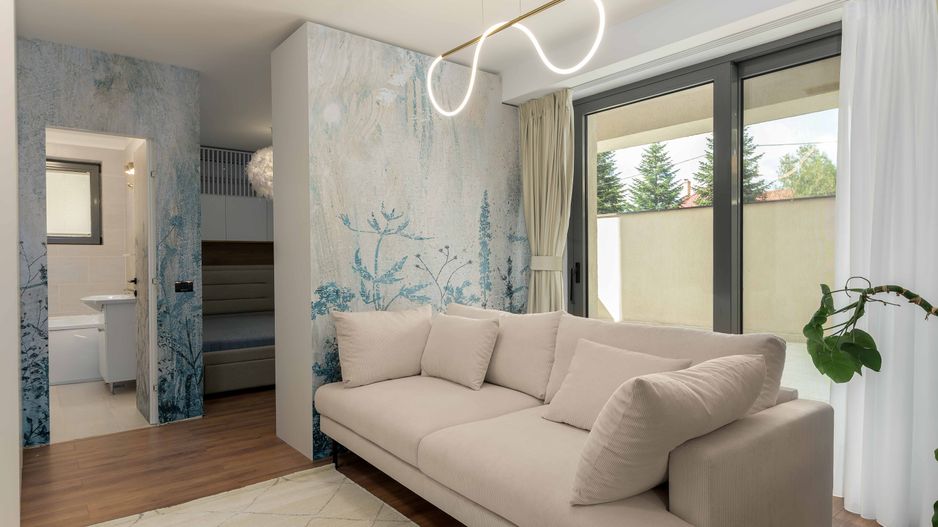 Apartament 2 camere studio cu terasă generoasă 50 mp prima inchiriere - Poză 8