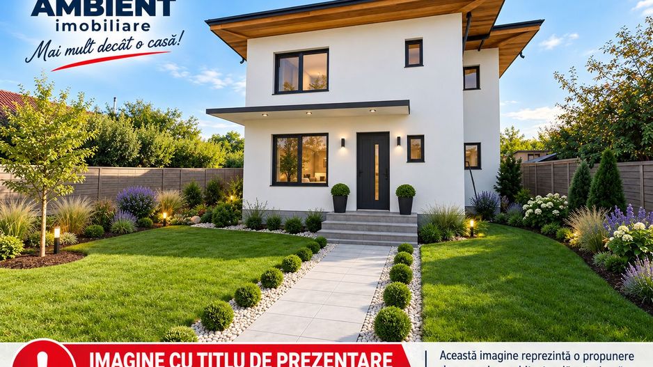 VILĂ P+1E modernă, finisată ”LA CHEIE” , teren 530 mp,  VASLUI, zona LAC DELEA; - Poză 3