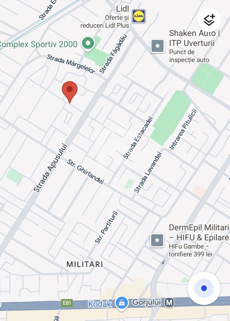 Garsoniera Mansarda Militari Apusului - Poză 11