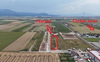Teren cu PUZ aprobat pentru blocuri S+P+4E, de la 4.500 mp, Săcele - Poză 1