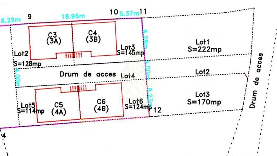 Oportunitate! Complex 4 case P+M-teren-locuri parcare-Valea Budacului - Poză 10