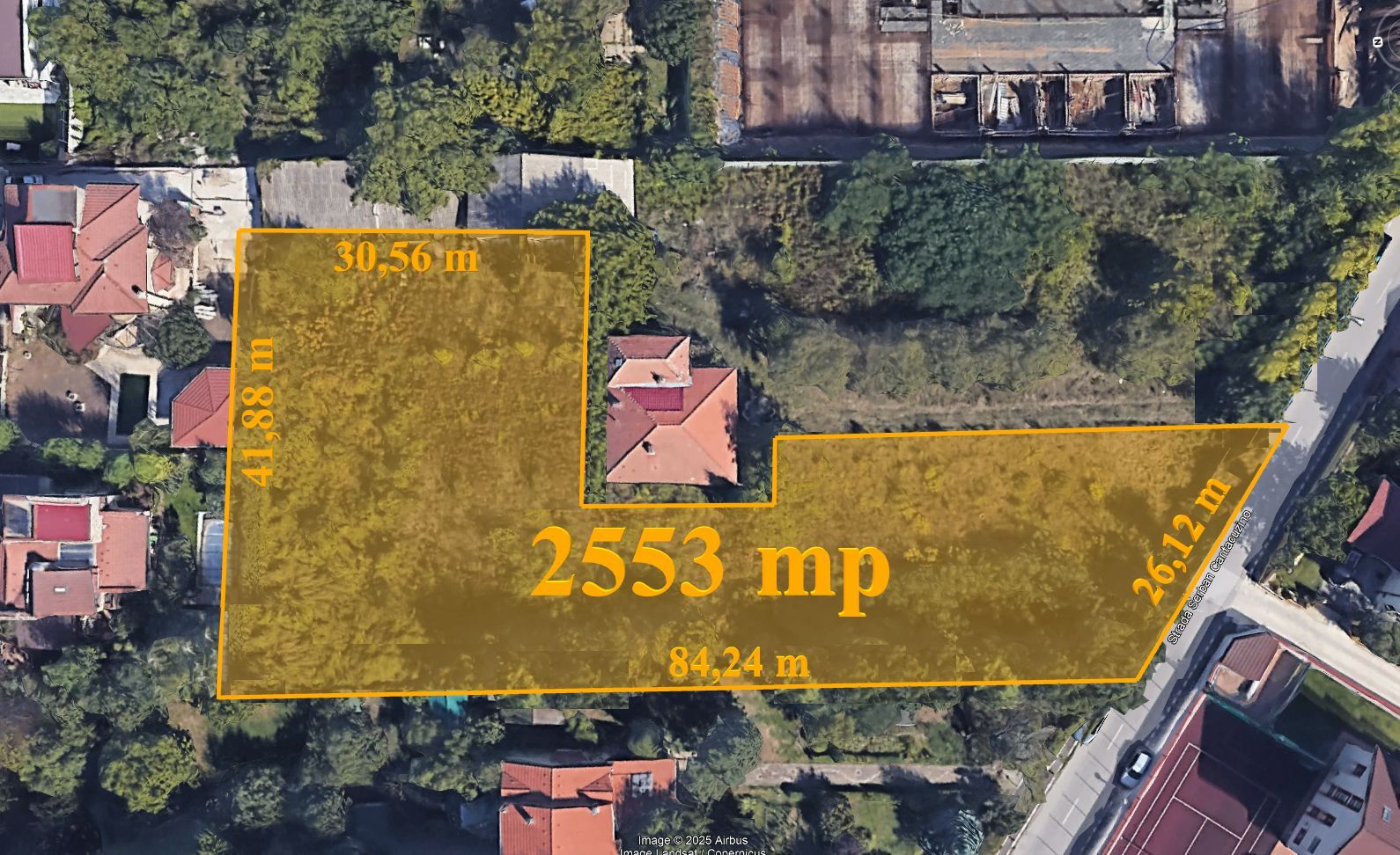 Teren 2553 mp | Iancu Nicolae | Serban Cantacuzino | - Schiță 5