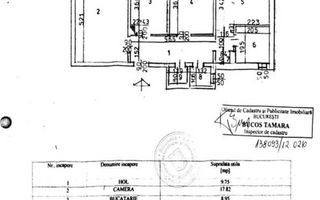 APARTAMENT 3 CAMERE | CRANGASI | CENTRALA - Schiță 12
