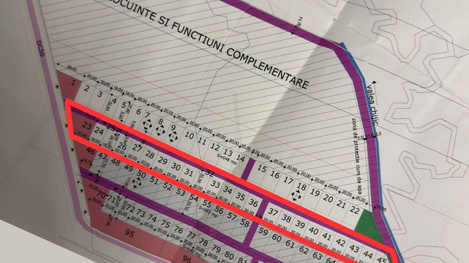 Teren intravilan Sacadat zona Coca Cola dublu front- 1190 mp- 26000 E. - Poză 3