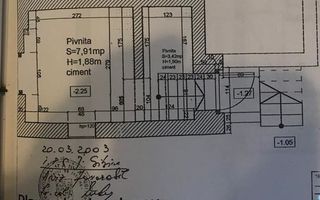 CASA  LA CHEIE  teren 1000 mp in  Sibiu - Schiță 10