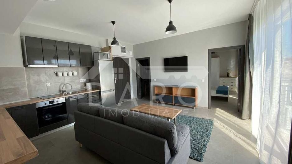 Inchiriez apartament modern 2 dormitoare+living, bloc nou centru - Poză 5