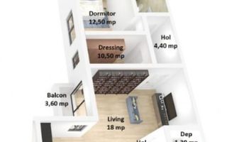 Apartament in Constructie Noua. Parcare Subterana. Finisat. - Poză 7