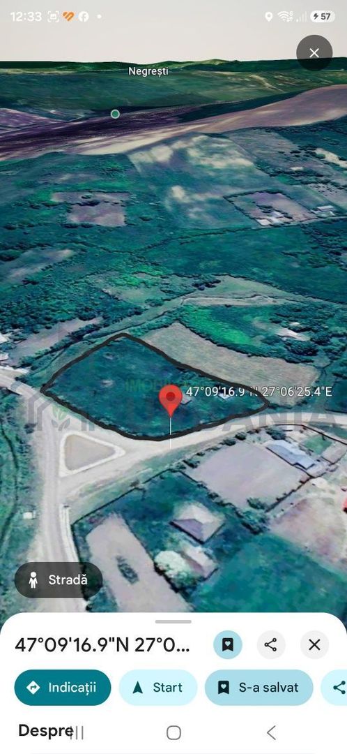 Teren intravilan de 2950 mp cu casă bătrânească în Comuna Brăești, Județul Iași - Poză 6