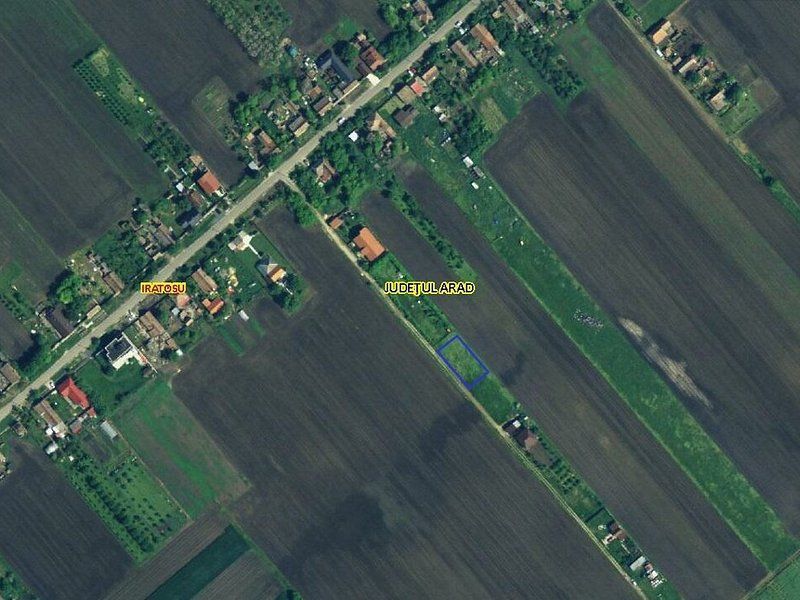 Investitie Teren Intravilan, Loc de casa proiect inclus, Iratosu Arad - Poză 2