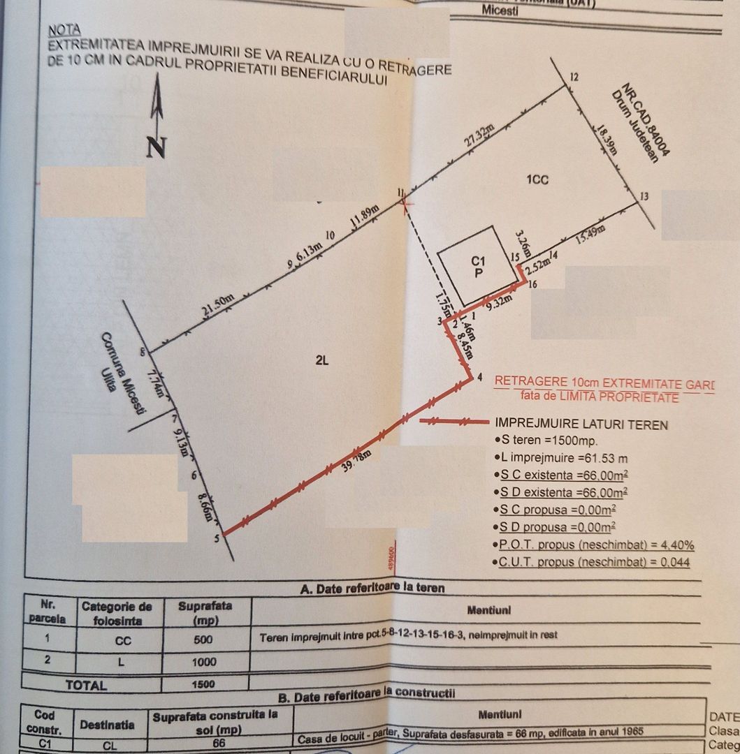AZURA Imobiliare - Teren si Casa Micesti - Poză 8