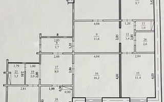 Vânzare ,apartament ,5 camere, str.Botanica Veche, sectorul Botanica - Poză 13