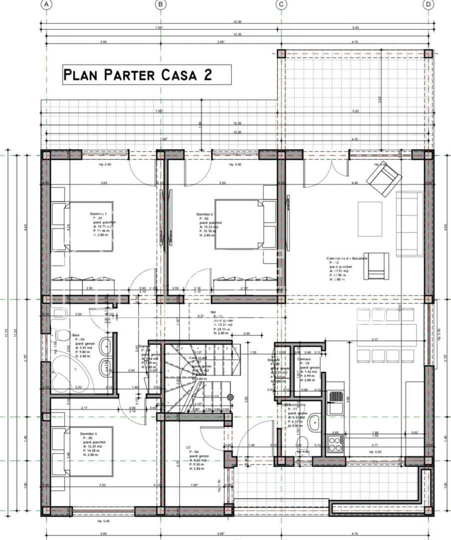 Casa Individuala pe un singur nivel, zona Sura Mica - Schiță 20