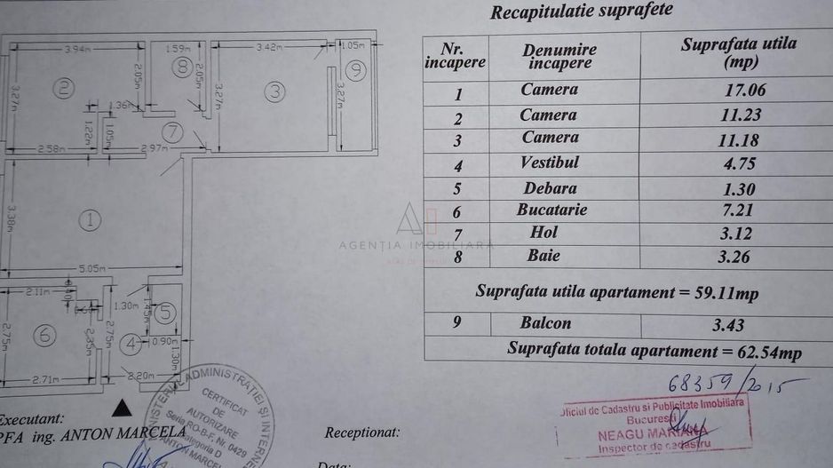 3 camere Colentina – bloc reabilitat I Renovat I Comision 0 - Poză 20