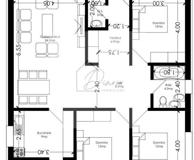 Casa 4 camere | 2 bai | 300mp teren | 2021 | Comision 0% - Poză 2
