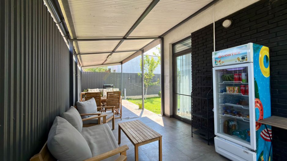 Casa pe parter cu 3 camere | Tunari | Mobilata si utilata - Poză 23