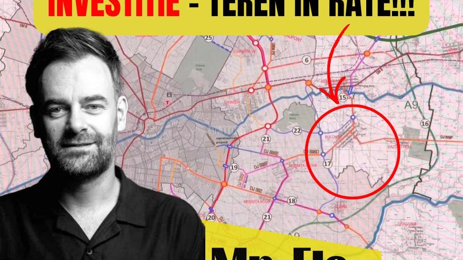 Teren de duplex Bucovat - Optiune de luat in RATE - COMISION 0 - Poză 2