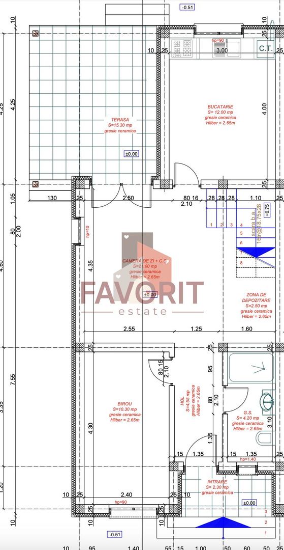 Duplex cu 4 camere | Mosnita | Toate utilitatile | Finisaje la alegere - Schiță 20