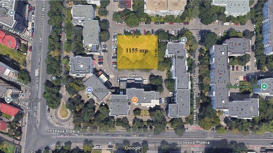 Teren Aviatiei | Caramfil | Super Pozitie | 1155 mp | Metrou la 550m | - Poză 2