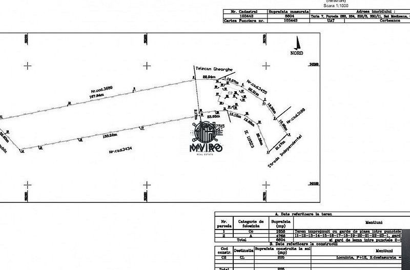 Teren Exclusivist cu Deschidere la Lac - Corbeanca, 6.600 m2 - Schiță 4