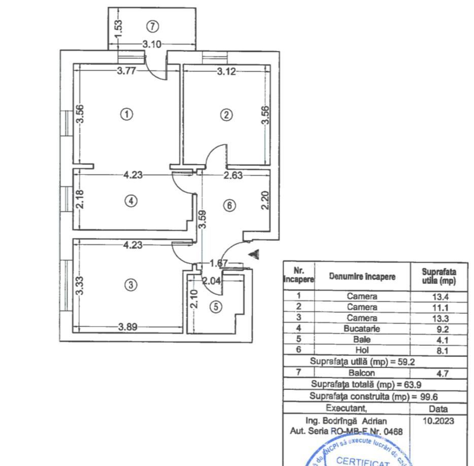 3 camere Exigent Parcul Liniei Lujerului Plaza AFI Drumul Taberei Poli - Poză 6