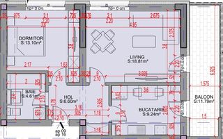 Oferta Lansare 2 camere decomandat bloc boutique - Schiță 5