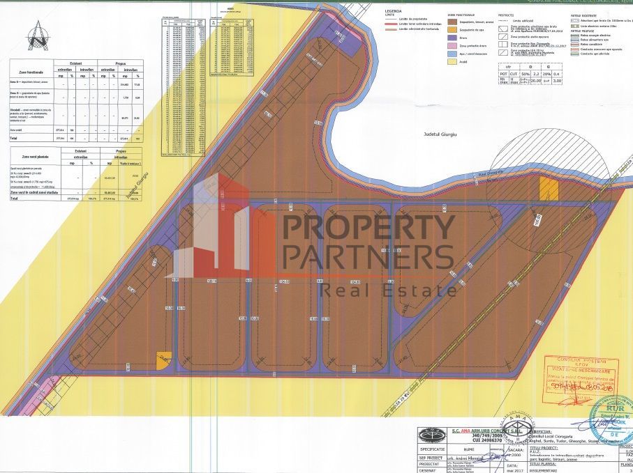 Teren de vanzare in Ciorogarla, parcelabil, minim 6 ha - Schiță 4