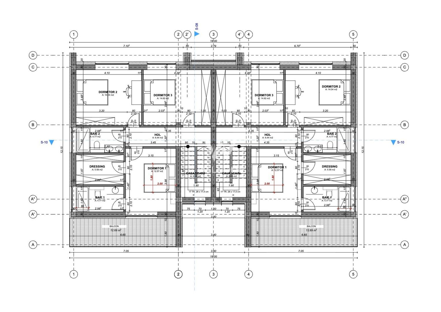 Casa moderna spatioasa, teren de 350 mp, Sura Mica - Sibiu - Schiță 20