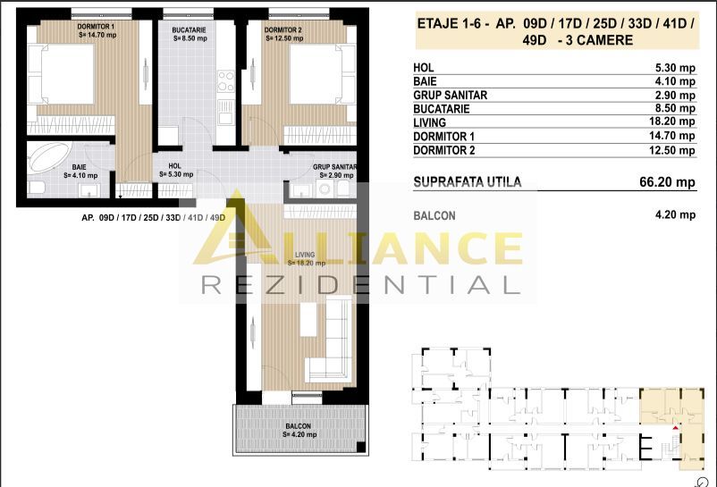 Berceni Oferta Ap 3 camere la plata cash - Poză 5